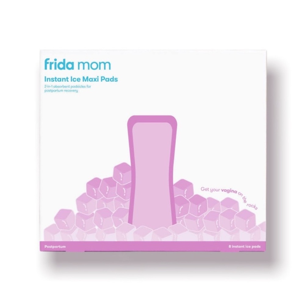 Frida Mom 8 Pack of Instant Ice Maxi Pads Postpartum Recovery BNIB